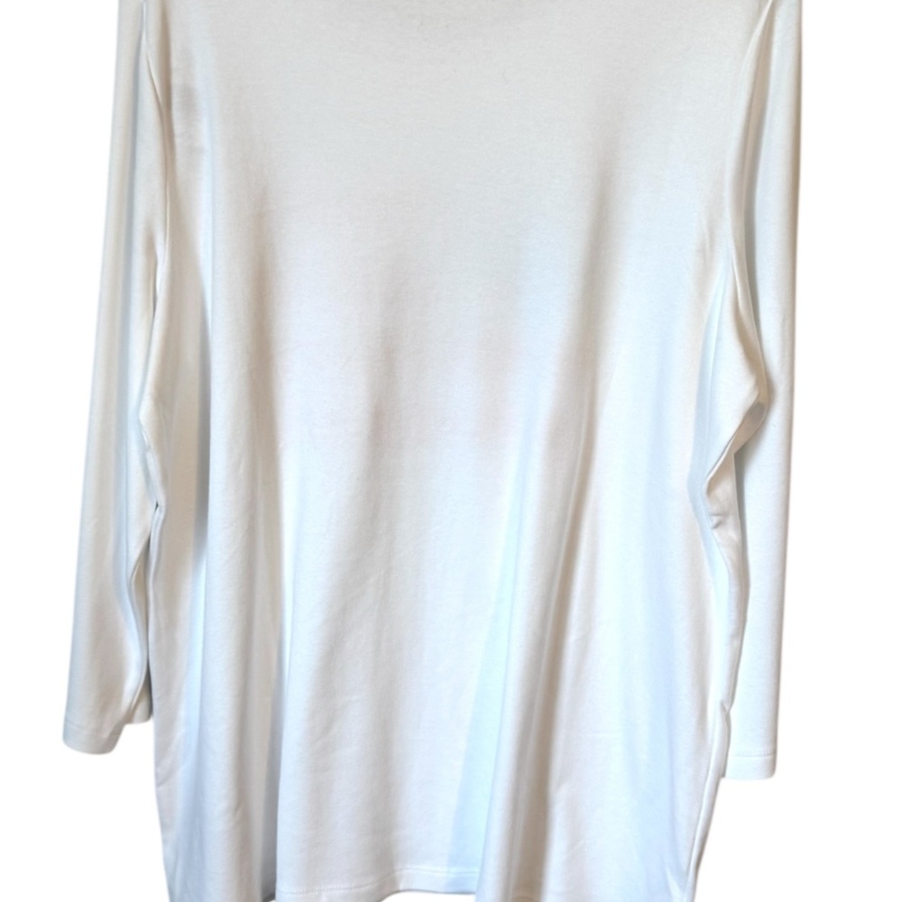NWT Kim Rogers SUMMER/PATRIOTIC 3/4 SLEEVE TOP XLARGE #CL - Picture 6 of 6